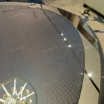 Luxury Modern Carbon Fiber Oval Coffee Table with Sculptural Pedestal Base